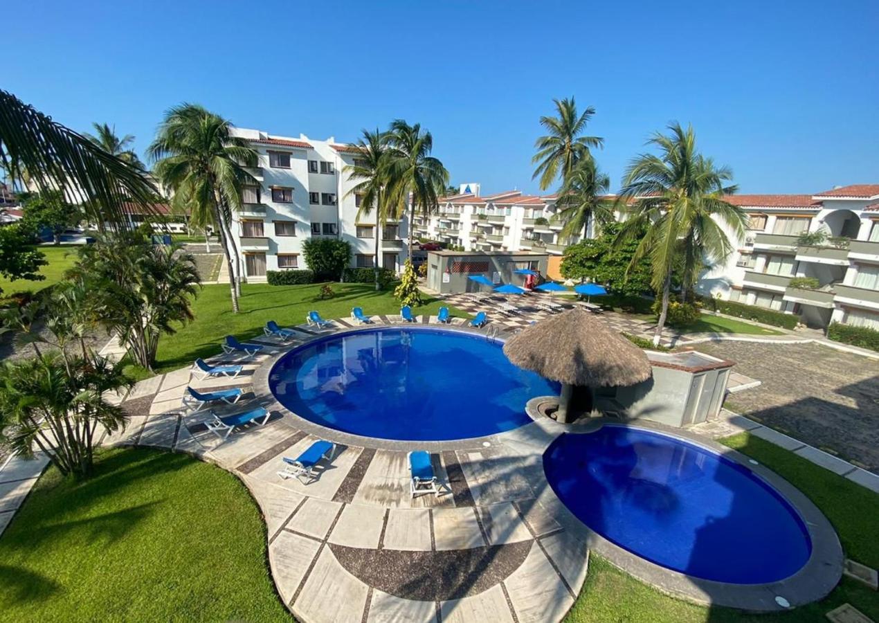 Hermoso Condominio Suites Las Palmas Con Alberca Manzanillo Ngoại thất bức ảnh