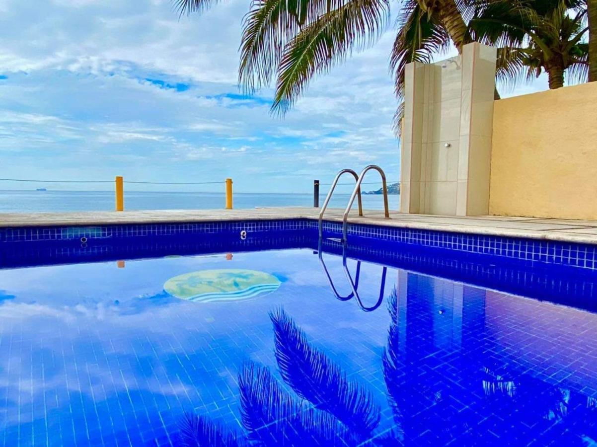Hermoso Condominio Suites Las Palmas Con Alberca Manzanillo Ngoại thất bức ảnh