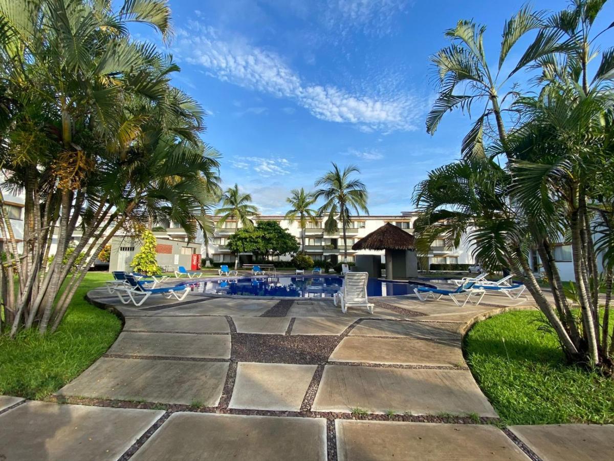 Hermoso Condominio Suites Las Palmas Con Alberca Manzanillo Ngoại thất bức ảnh